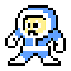 像素回忆临摹初代洛克人