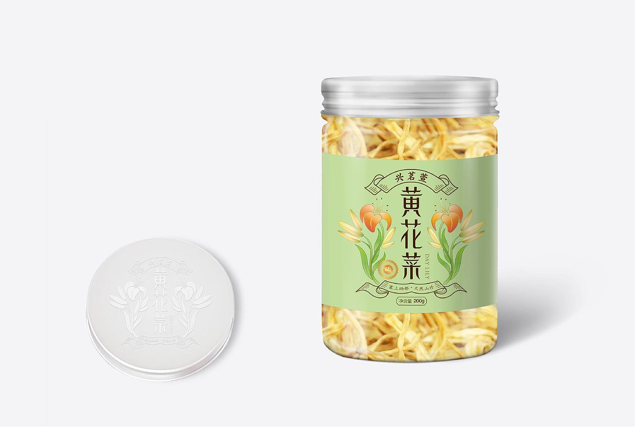 宁夏红寺堡产区——黄花菜包装设计