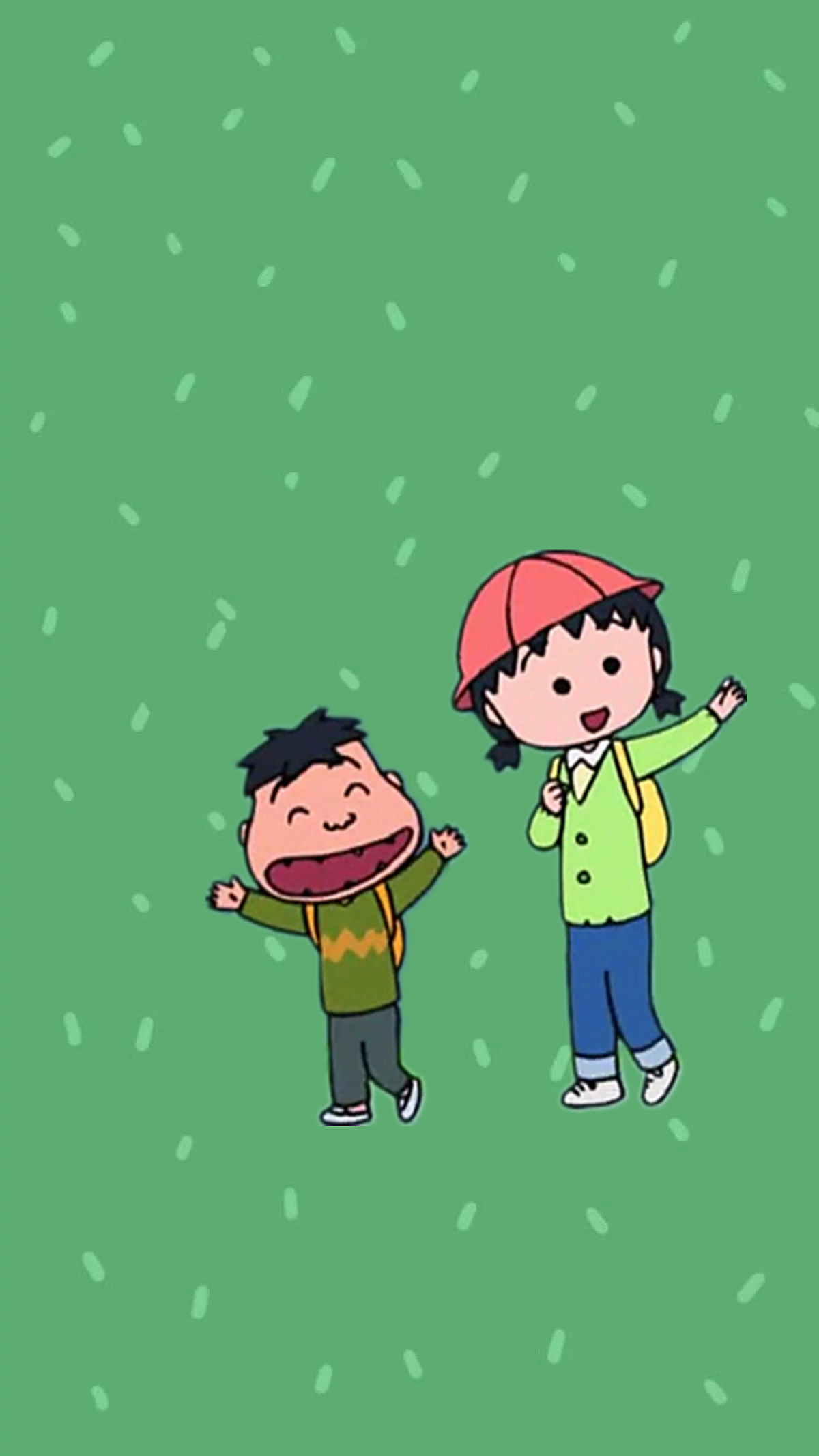 小丸子壁纸 绿色系（图ZMTI4MzU4NzA4） - 其他 - 站酷设计师Wiwe原创素材 - 站酷ZCOOL