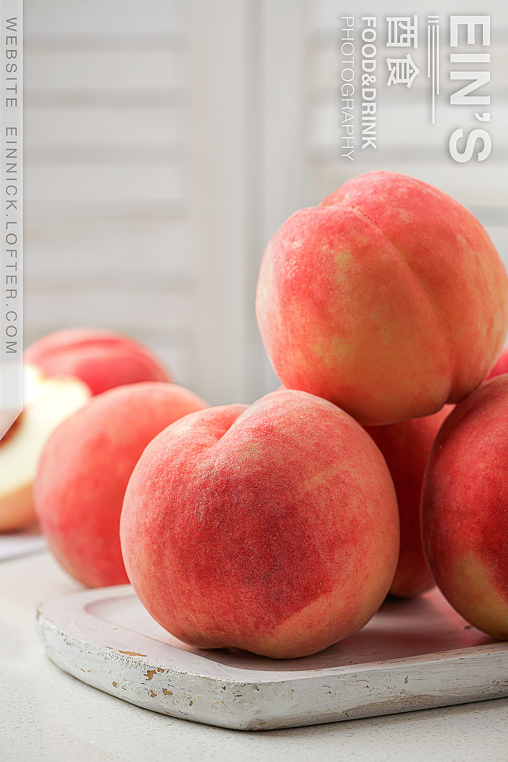 来自奶牛场的新鲜大桃子