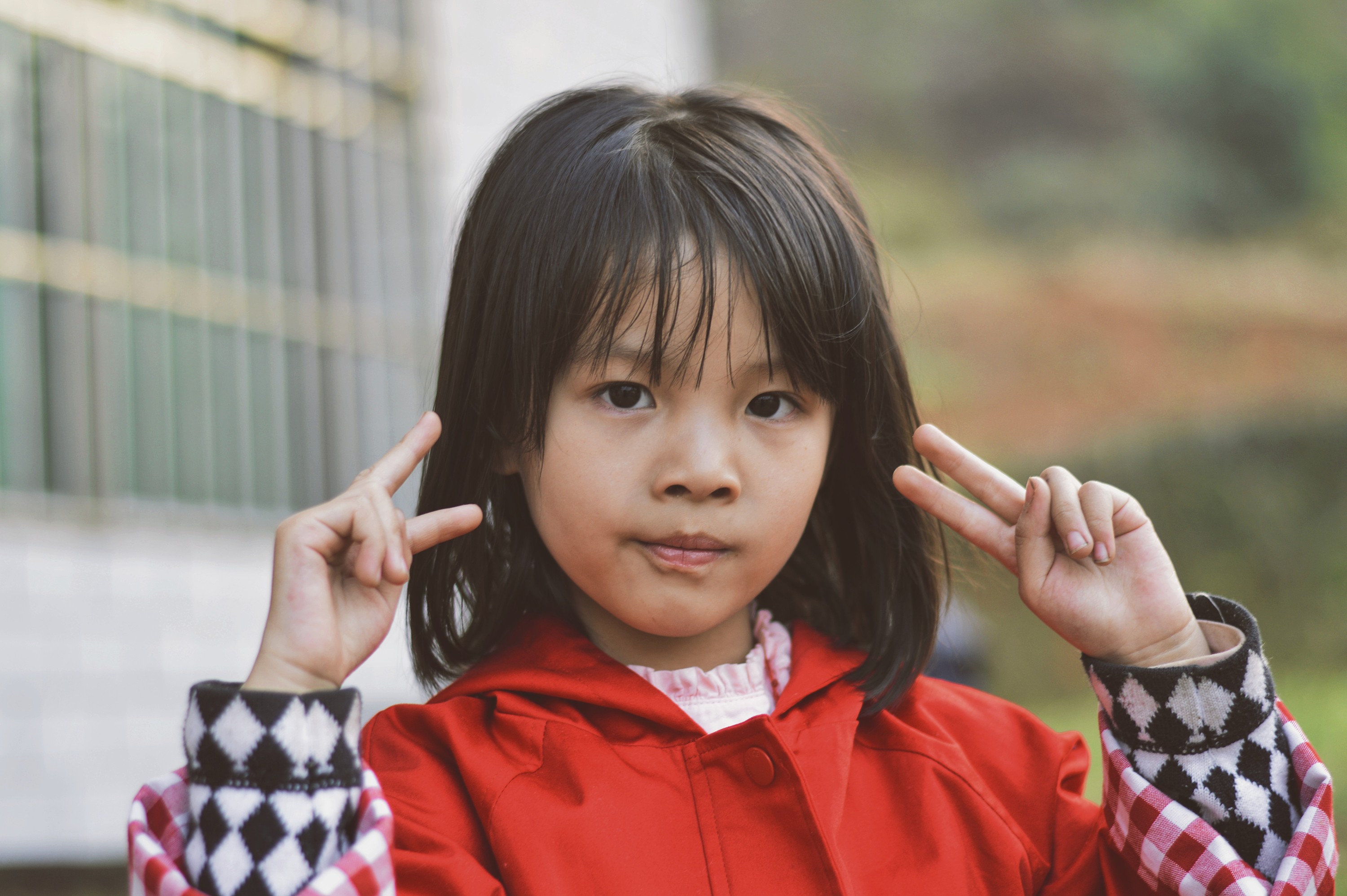 可爱的小女孩
