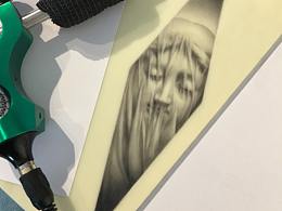 素描单针雕塑/鸟类小清新文身设计
