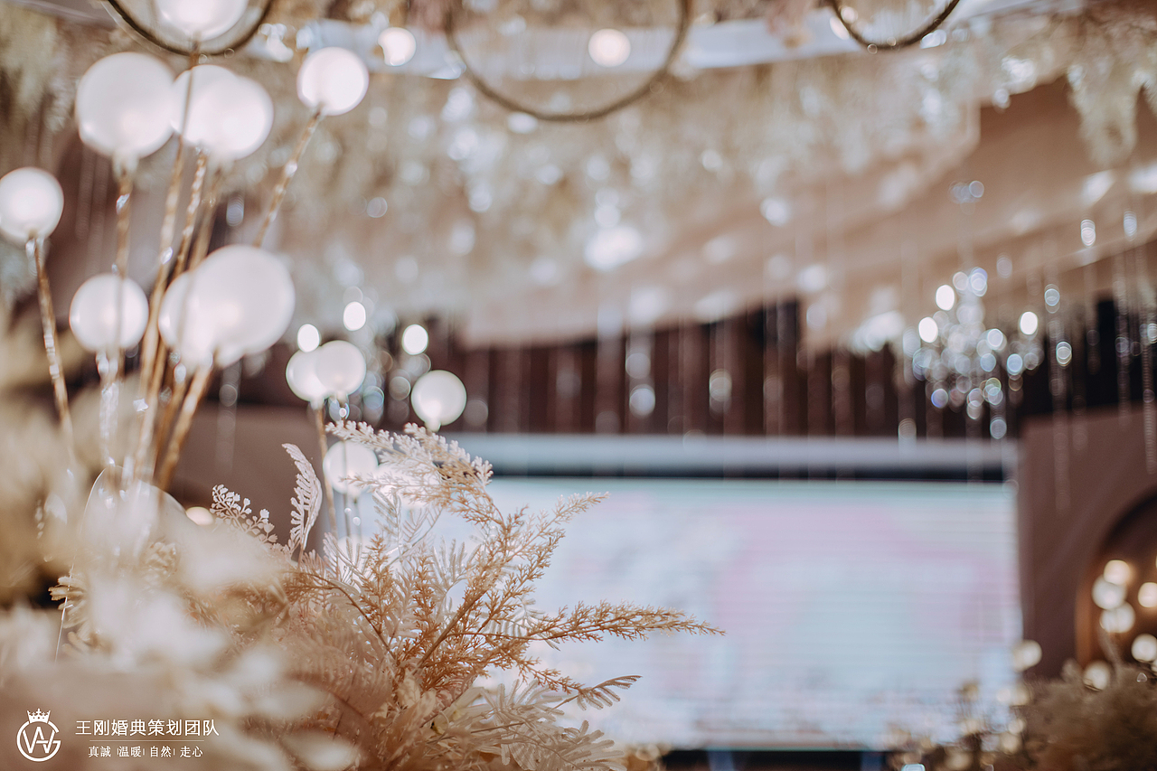 香槟色婚礼 — Le Roy Soleil