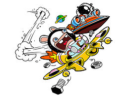 疯狂的兔子&宇航少年太空组图