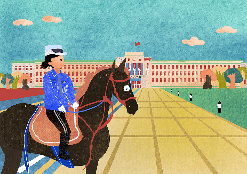 -大连手绘景点合集-大连地铁APP碳减排活动