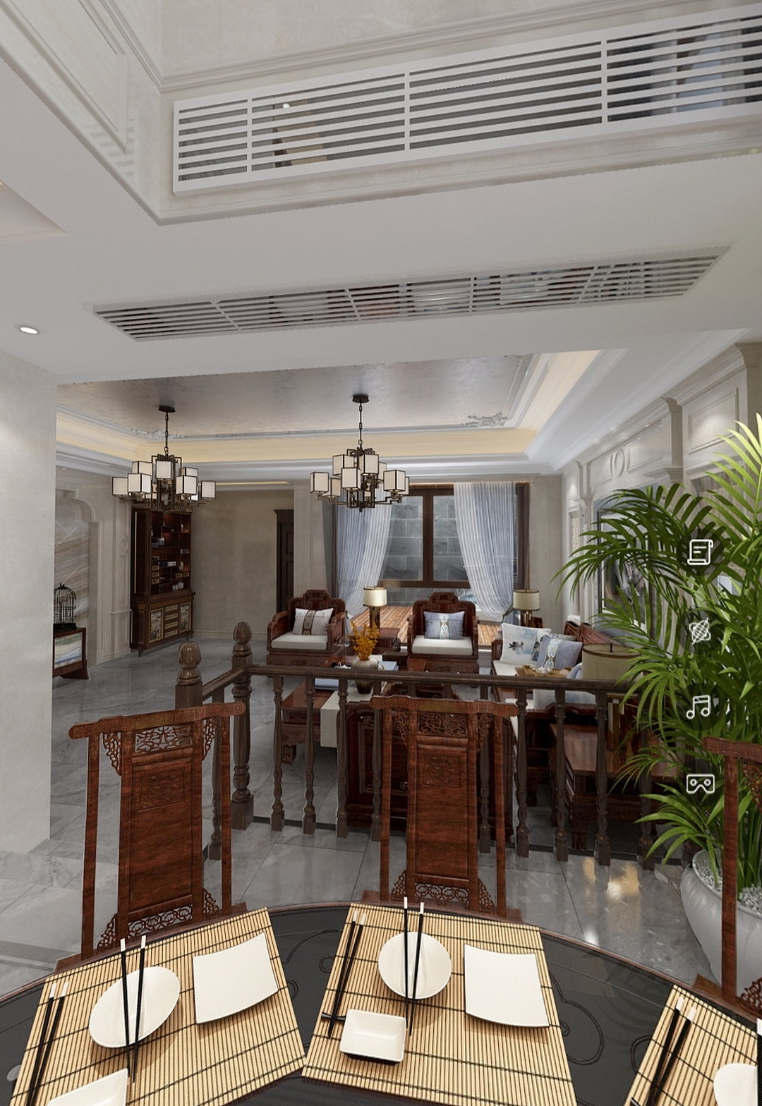 联排别墅欧式风格餐厅空间设计 线象空间之禧上装饰全（图ZMzA3MjY1OTQ0） - 家装设计 - 站酷设计师商业设计李俊杰原创素材 - 站酷ZCOOL