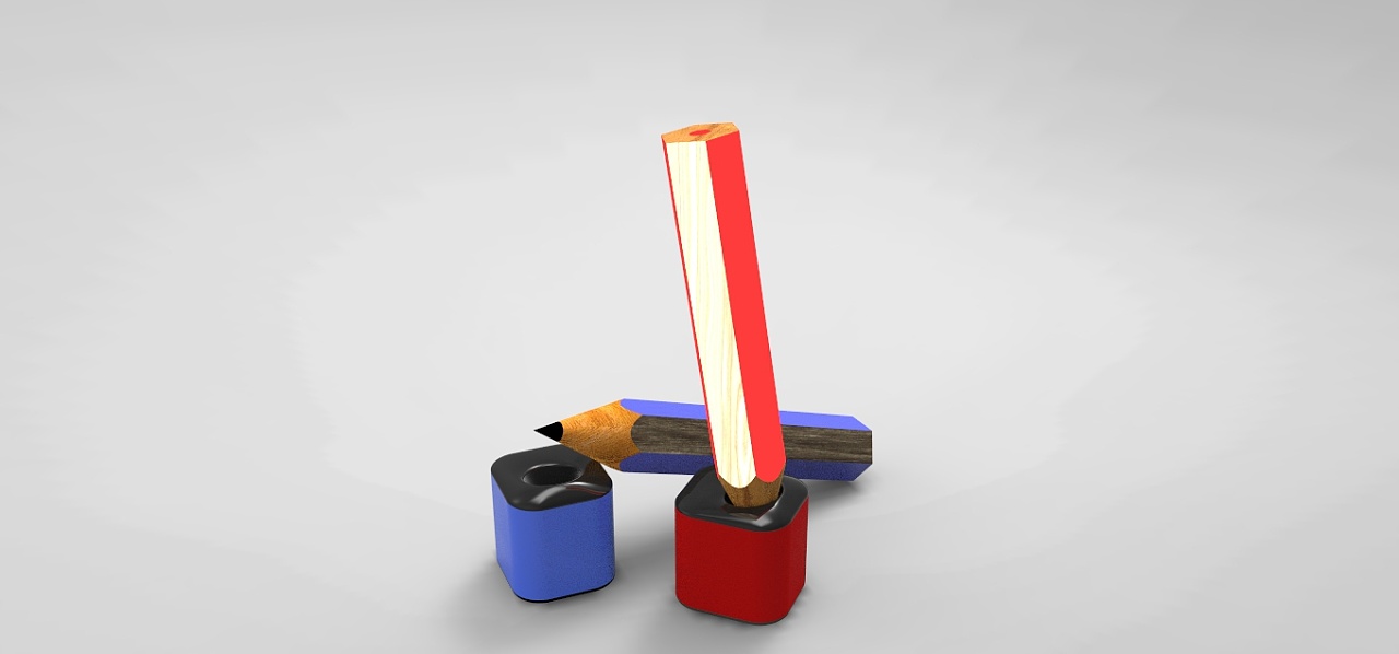 铅笔模型|工业/产品|玩具|申龙政 - 原创作品 - 站酷 (zcool)