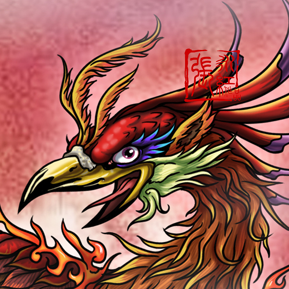 西游记人物谱--四灵-南方朱雀