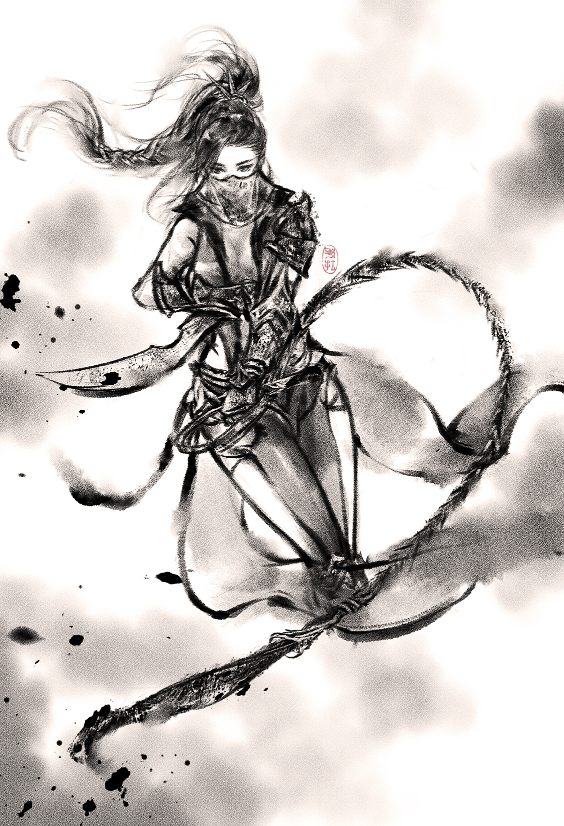 门派水墨画合集