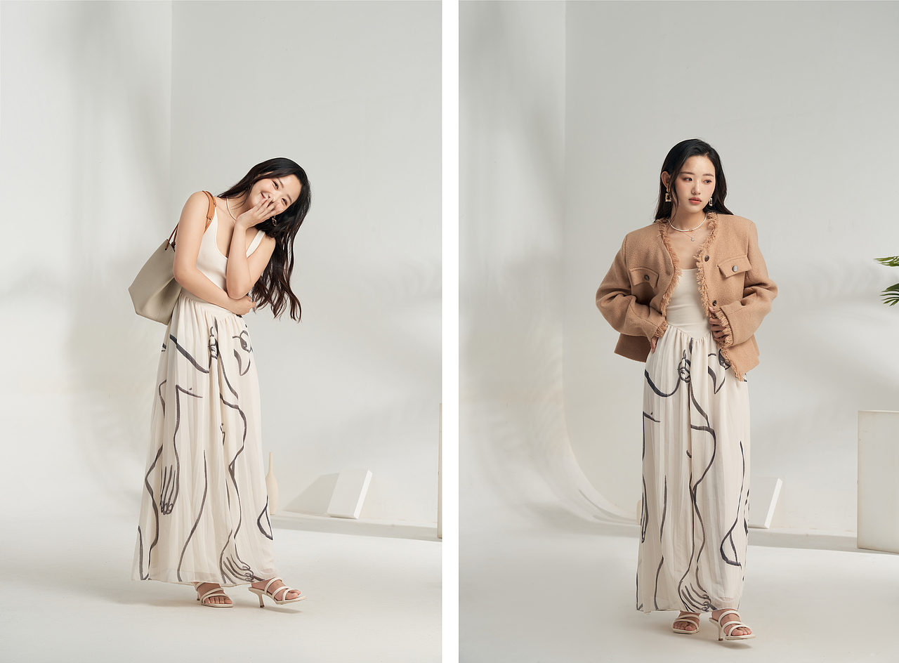 秋季轻熟淑女装lookbook拍摄（图ZMzE0ODc3NTcy） - 人像摄影 - 站酷设计师擦狼原创素材 - 站酷ZCOOL