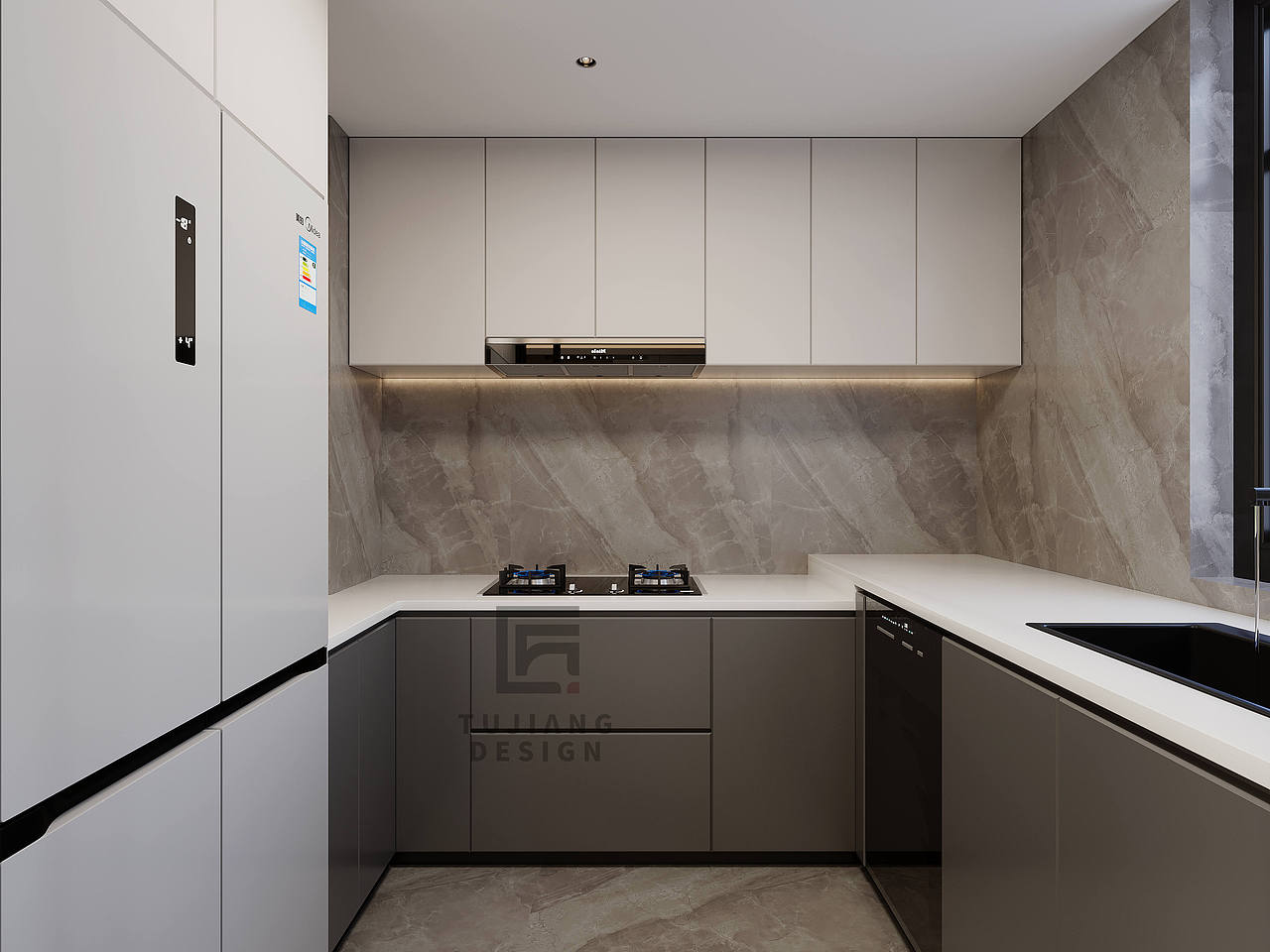 现代极简,朴素的空间设计,也让生活简约温馨舒适