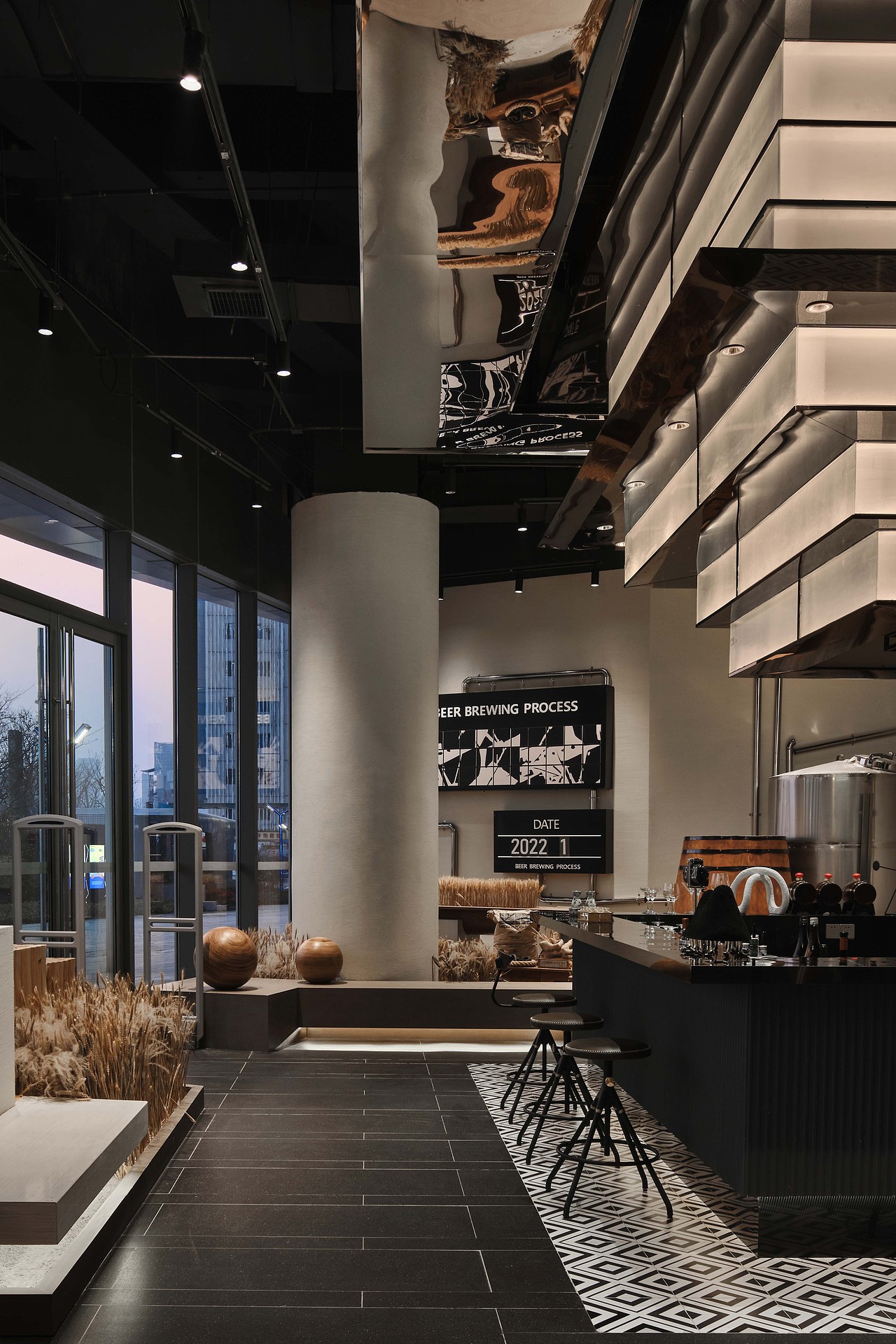 我们设计|武汉·绿地全球贸易港——国际酒类体验馆（图ZMjk4MTc0OTYw） - 酒店餐饮设计 - 站酷设计师Z24568403原创素材 - 站酷ZCOOL