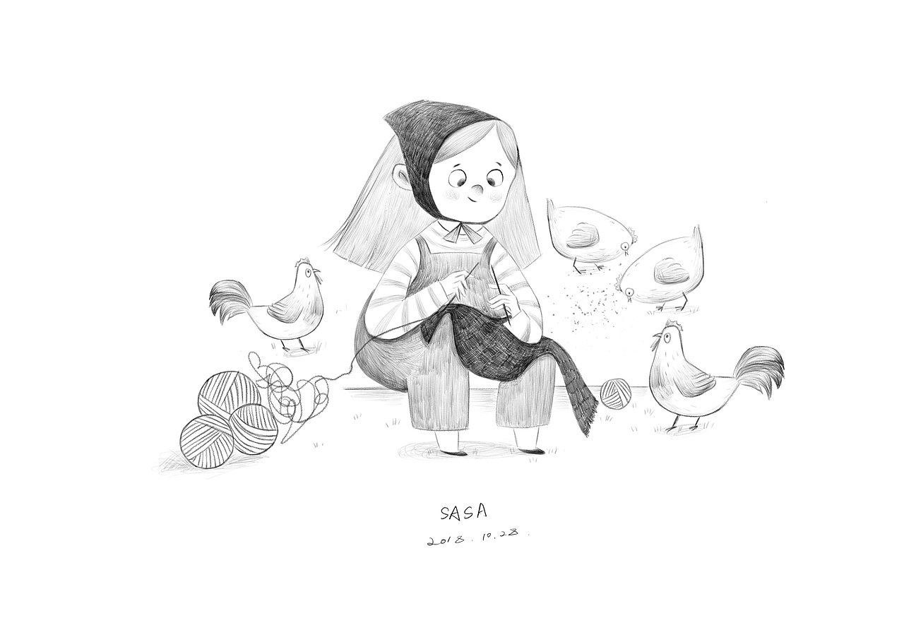 2018-2019作品合集（图ZMTQzMTI3MDA4） - 儿童插画 - 站酷设计师sasa五小桃原创素材 - 站酷ZCOOL