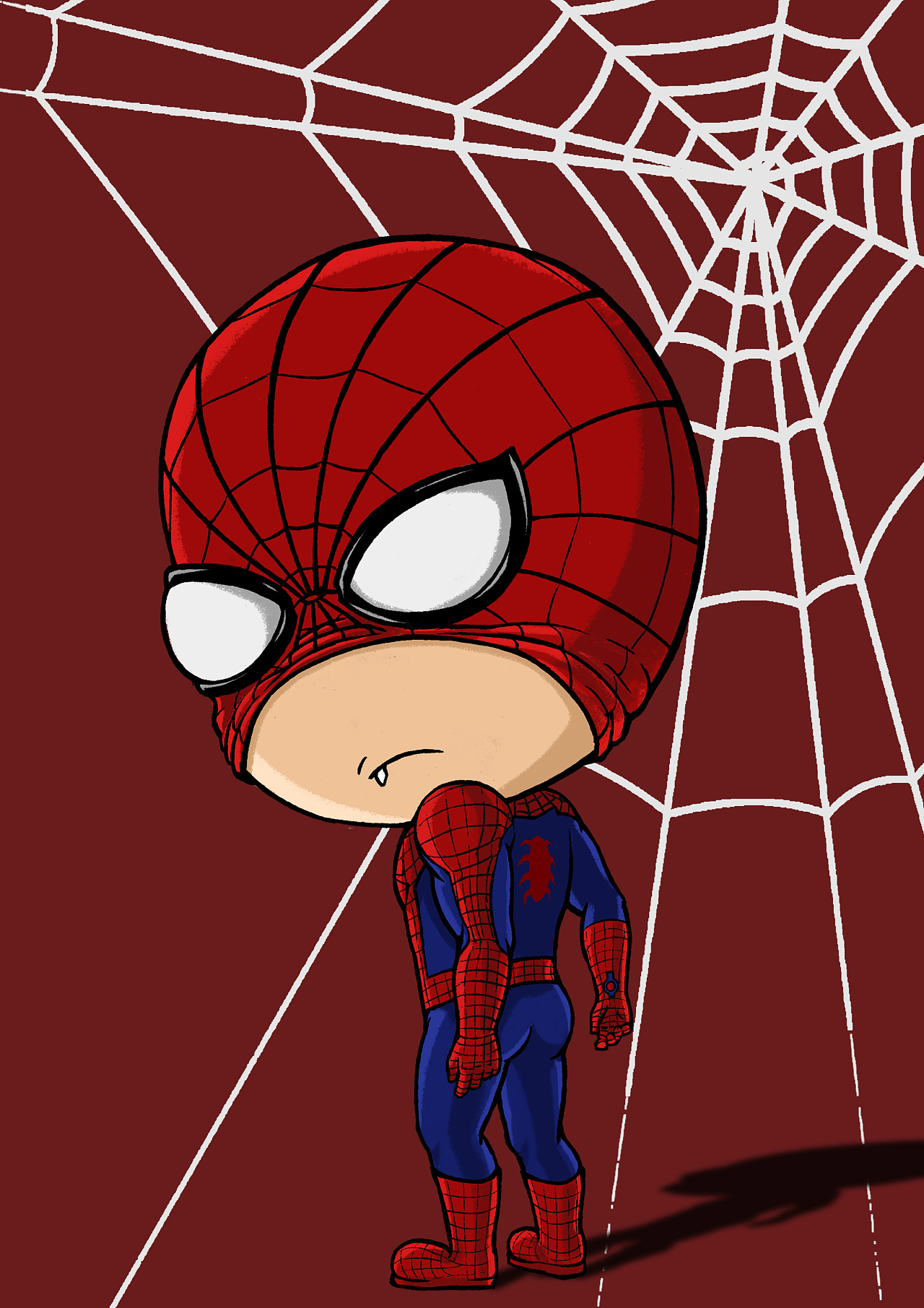 i am hero-漫威英雄系列|插画|创作习作|风中草芥 - 原创作品 - 站酷