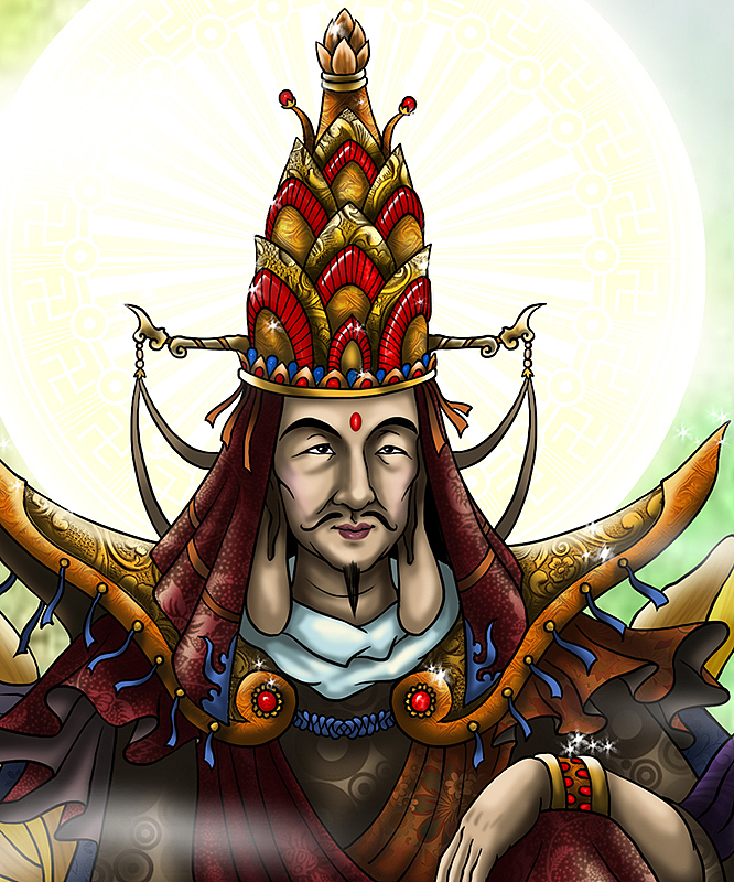 西游记人物普--国师王菩萨