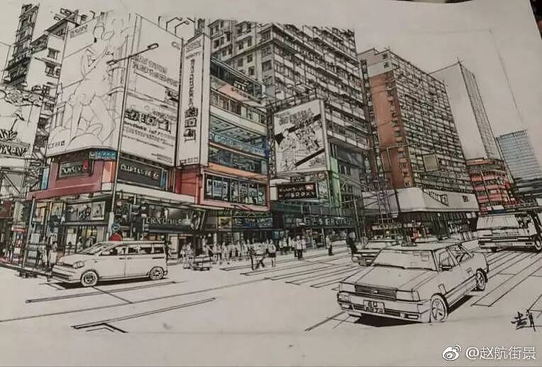 《香港》手绘合集