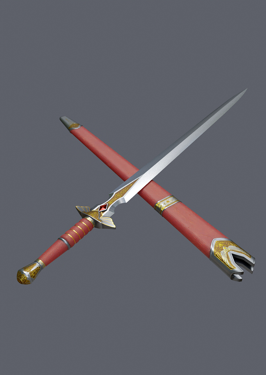 一些3d武器建模合集