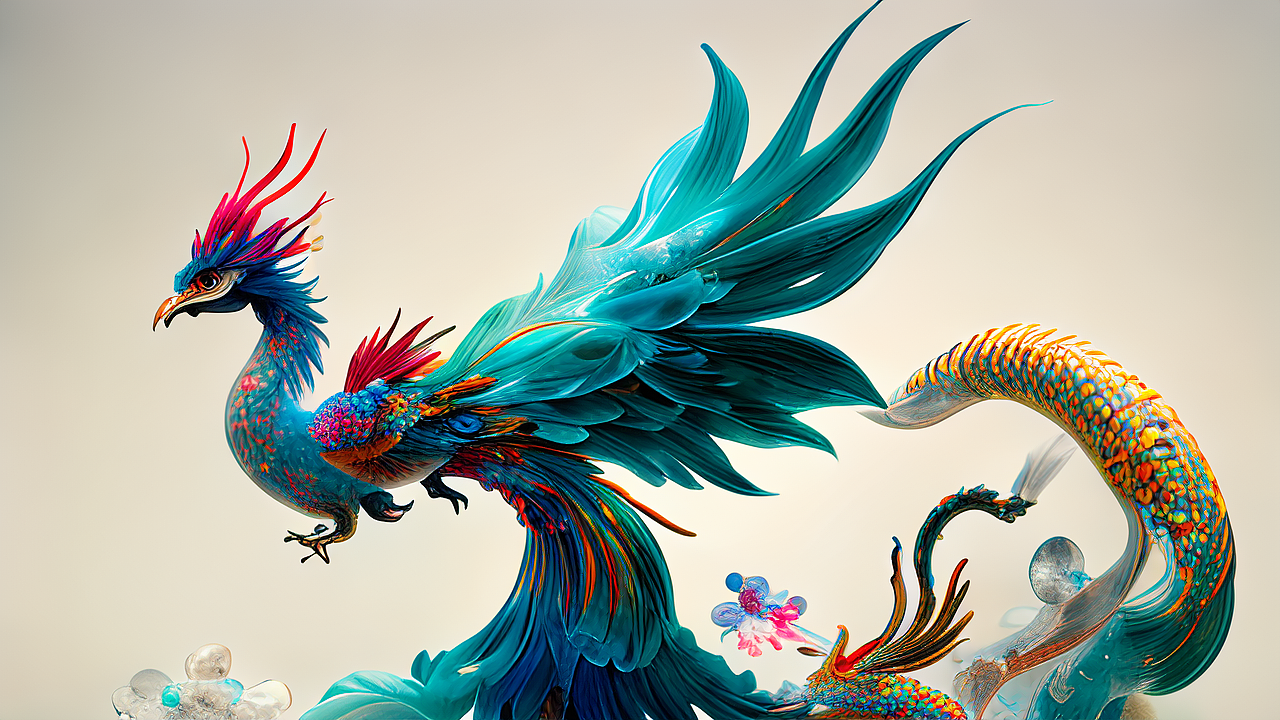 那些还活着的隐姓埋名的神仙和神兽#复古青绿橘红撞色#