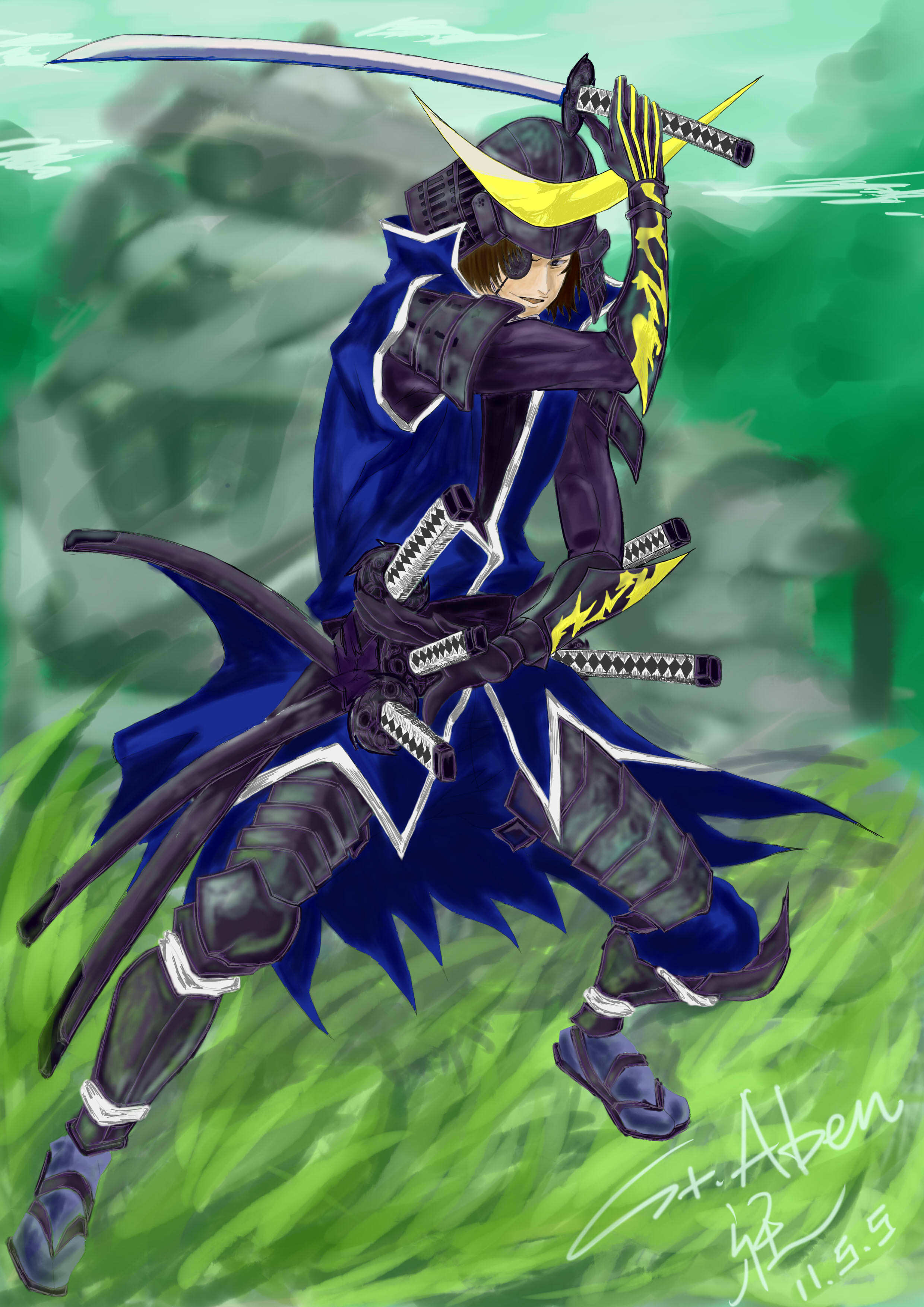 奥州笔头 独眼龙 伊达政宗