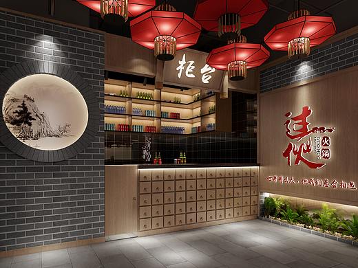 成都众派思餐饮设计案例 不一样的火锅店设计 实景完工