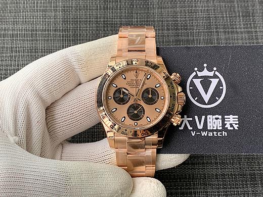大v腕表 N厂劳力士迪通拿改装正品三件套包真金腕表！
