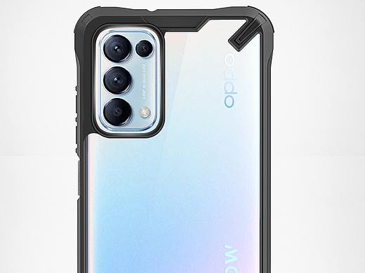 Reno 5 军工透明防摔壳