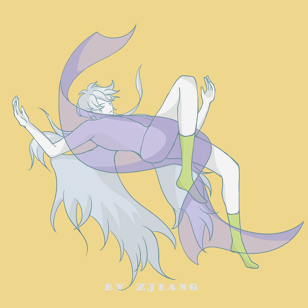 天使（图ZMjA1MTY5MDUy） - 图案 - 站酷设计师起名好难就叫Z酱原创素材 - 站酷ZCOOL