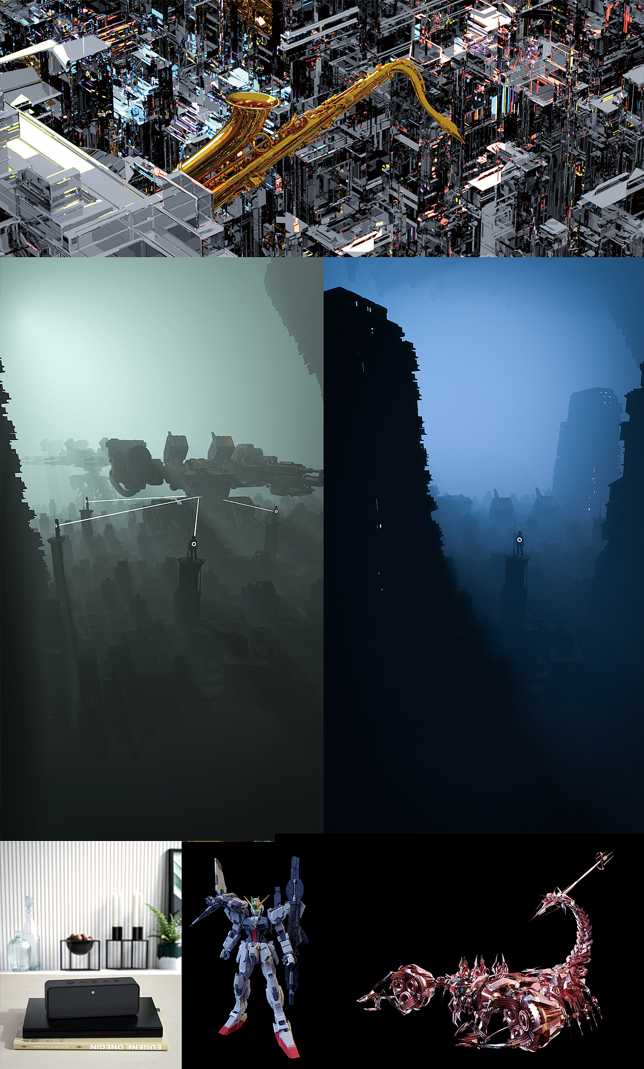 2020-新开始（图ZMjQyMDgyMjY4） - 其他三维 - 站酷设计师Blackyaooo原创素材 - 站酷ZCOOL