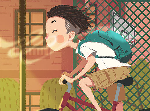 开学季 海报 动画