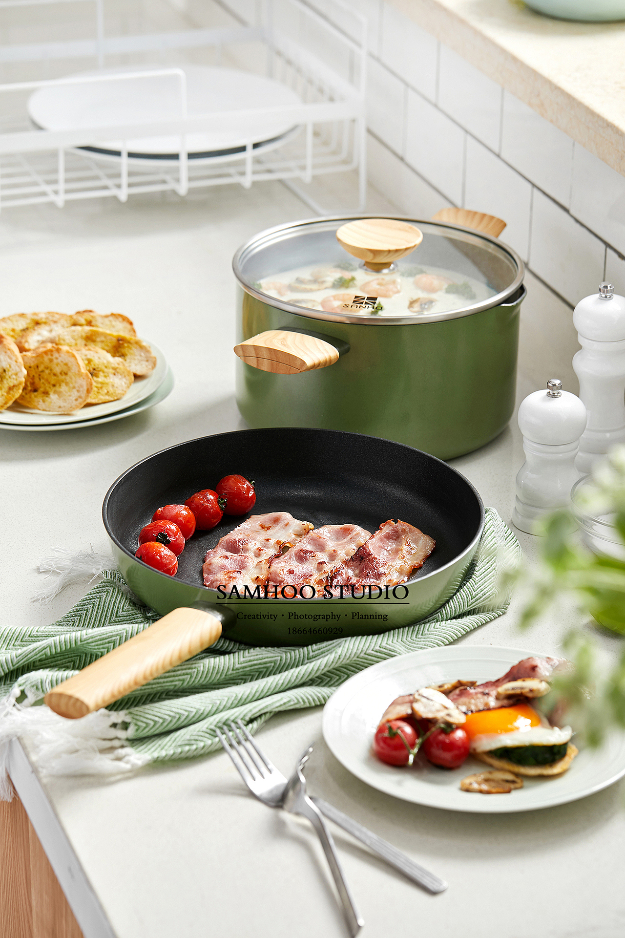#美食 静物 产品# 三禾锅具 钛级天工系列（图ZMjE0MDEyMzc2） - 产品摄影 - 站酷设计师广州叁禾摄制广告原创素材 - 站酷ZCOOL