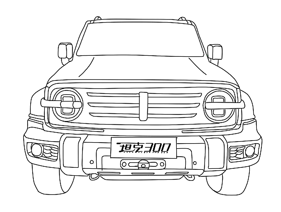 为长城汽车坦克300选品设计户外探索系列,已中标