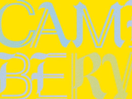 FONTS：Camberwell