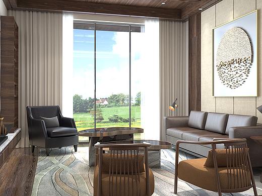 客廳（個人主頁-ZNDc0ODExNjQ=） - 家裝設(shè)計 - 站酷設(shè)計師低級野生建模小白原創(chuàng)素材 - 站酷ZCOOL