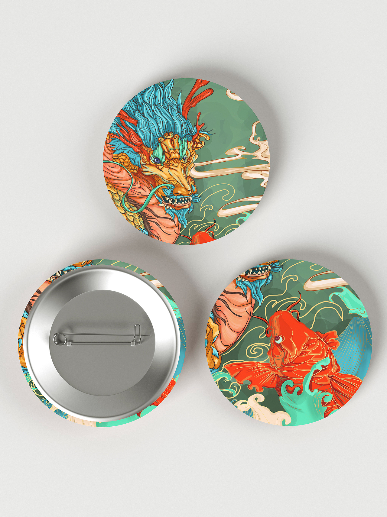 国潮风插画（图ZMjMwOTI1OTU2） - 商业插画 - 站酷设计师夏天插画师原创素材 - 站酷ZCOOL