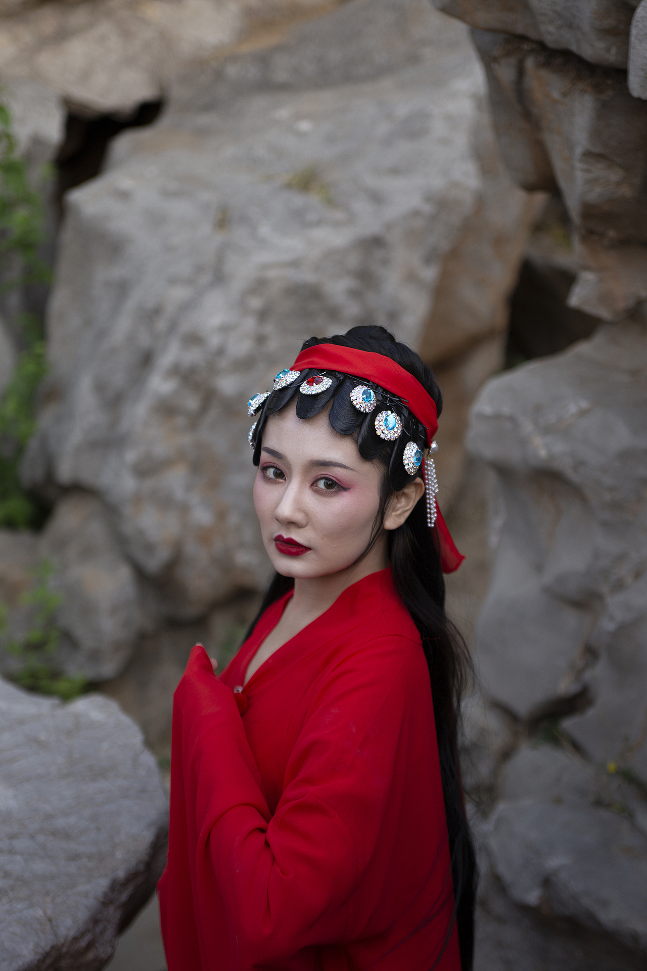 #不修不罢修#戏曲国潮风人像精修（图ZMjU3NTYyMDEy） - 修图/后期 - 站酷设计师墨白MoBoo原创素材 - 站酷ZCOOL