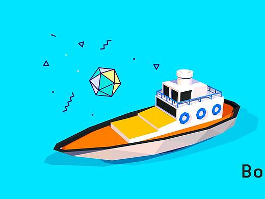 c4d作品/Lowpoly风格