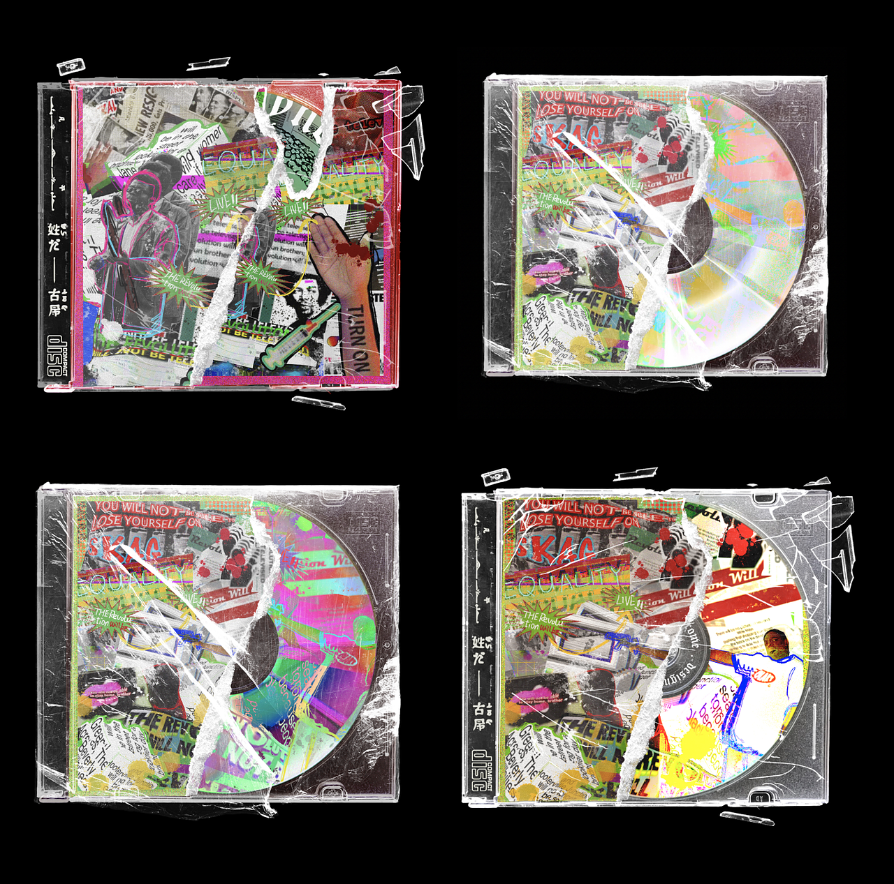 Revolution 不会在电视里播出——反种族歧视（图ZMjczNTg2Njcy） - 动画片 - 站酷设计师我是你的纯哥哥原创素材 - 站酷ZCOOL