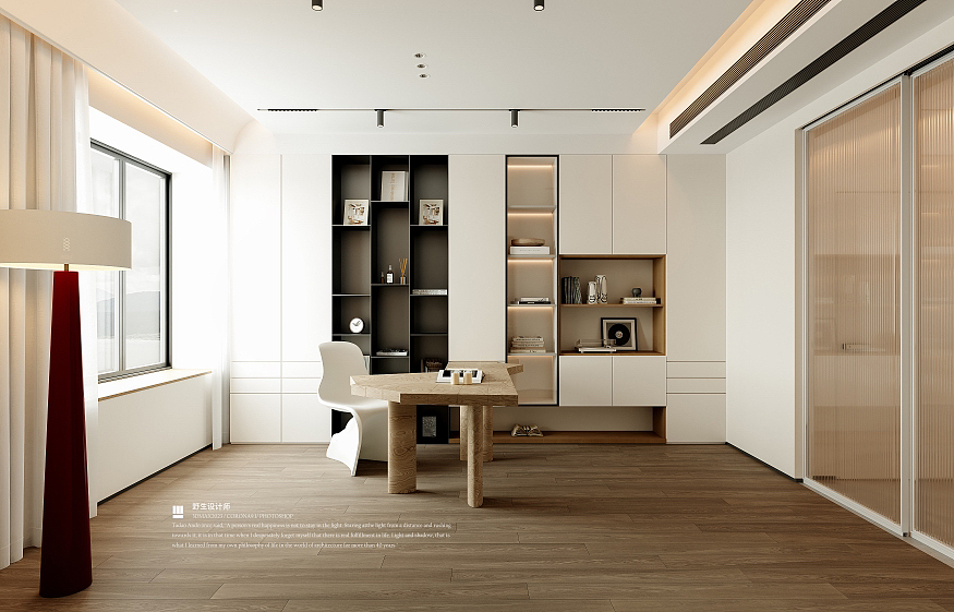 现代奶油风结合大平层