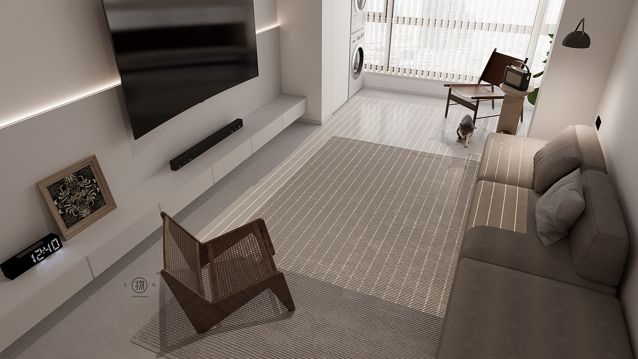 简约小三居和藏在心里的生活