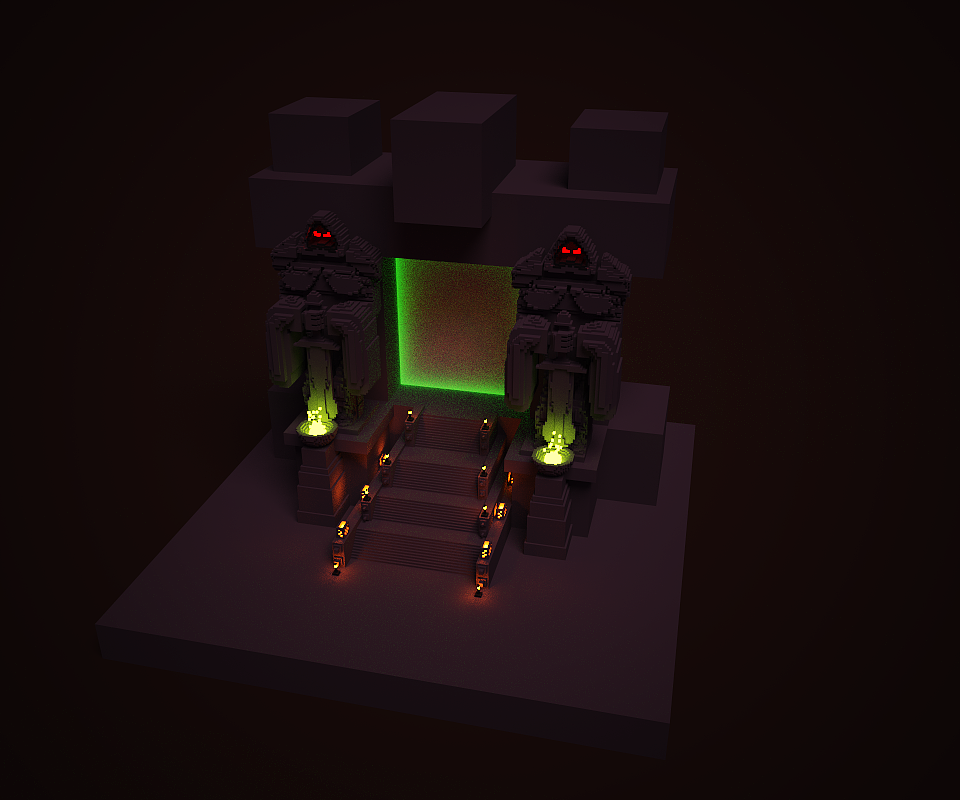 Magicavoxel三维建模渲染练习（图ZMjQwODA0NTQ0） - 场景 - 站酷设计师simon222原创素材 - 站酷ZCOOL