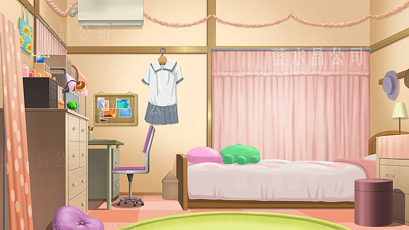 蓝水晶场景十年