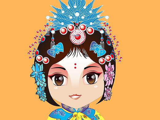 京剧卡通形象