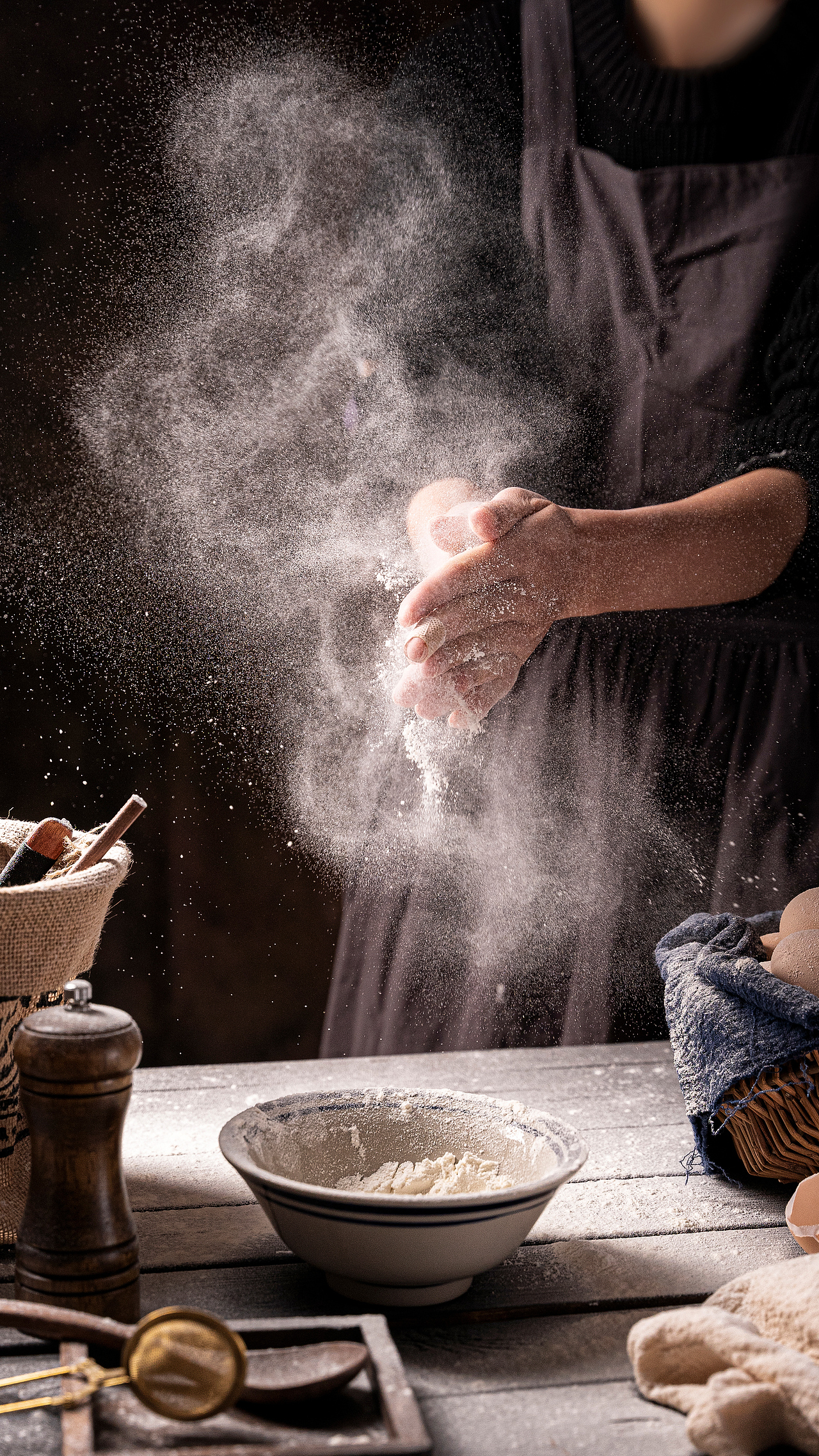 高速摄影【面粉】（图ZMjg2Mjk3MTM2） - 美食摄影 - 站酷设计师哐当美食摄影原创素材 - 站酷ZCOOL