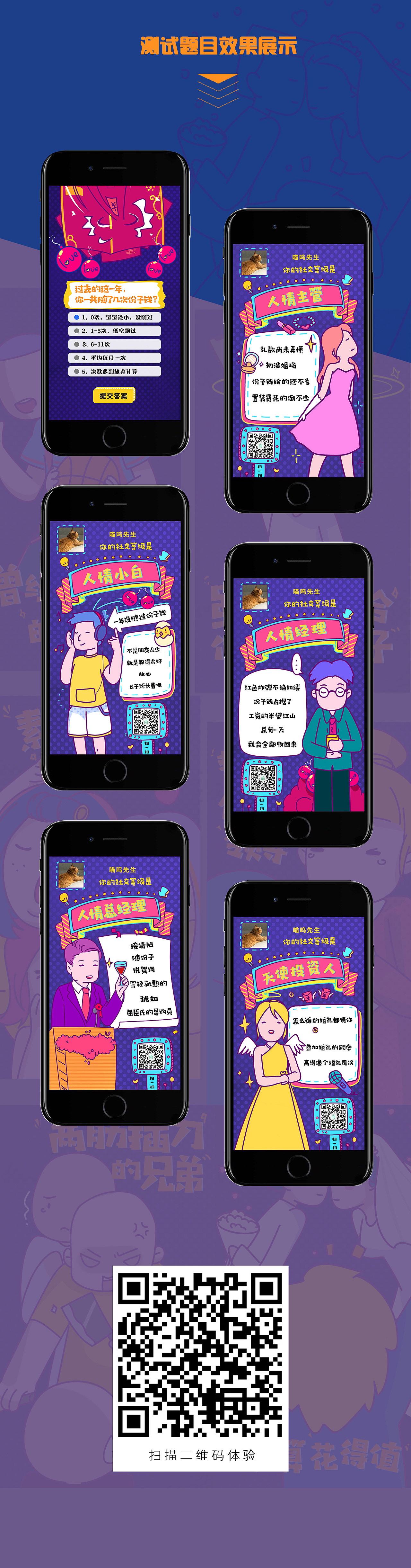 份子钱大调查 H5https://www.zcool.com.cn/