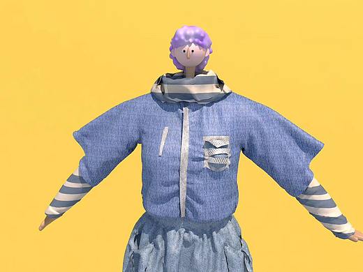 C4D 練習(xí)（個(gè)人主頁(yè)-ZNDU1Nzg0MzI=） - 人物/生物 - 站酷設(shè)計(jì)師Deer鹿兒原創(chuàng)素材 - 站酷ZCOOL