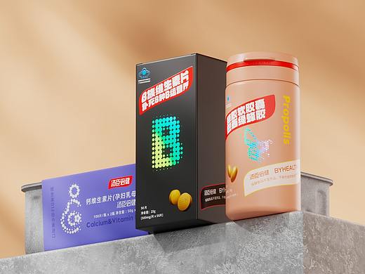 「营养新未来 汤臣倍健幻彩包装」