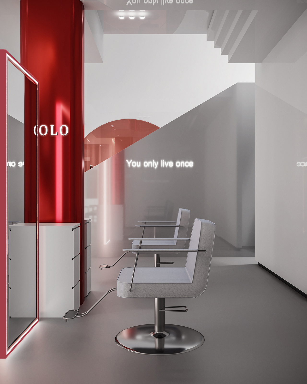 筑本设计 | 理发店（图ZMjI4ODIyNTU2） - 家装设计 - 站酷设计师野生設計原创素材 - 站酷ZCOOL