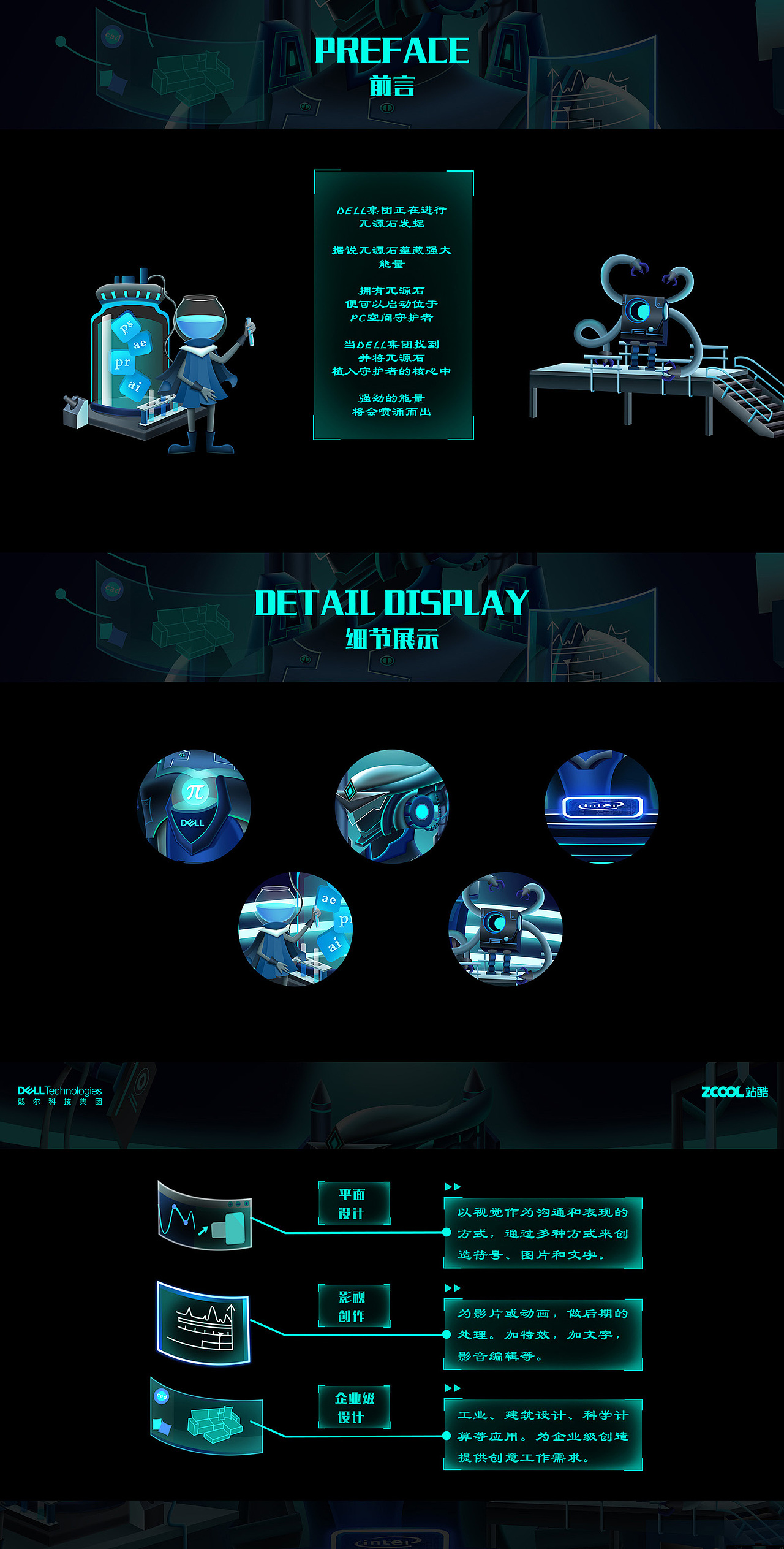 能源pc站 因兀生无限（图ZMjMzOTQzODI4） - 海报 - 站酷设计师陈雨鹅原创素材 - 站酷ZCOOL