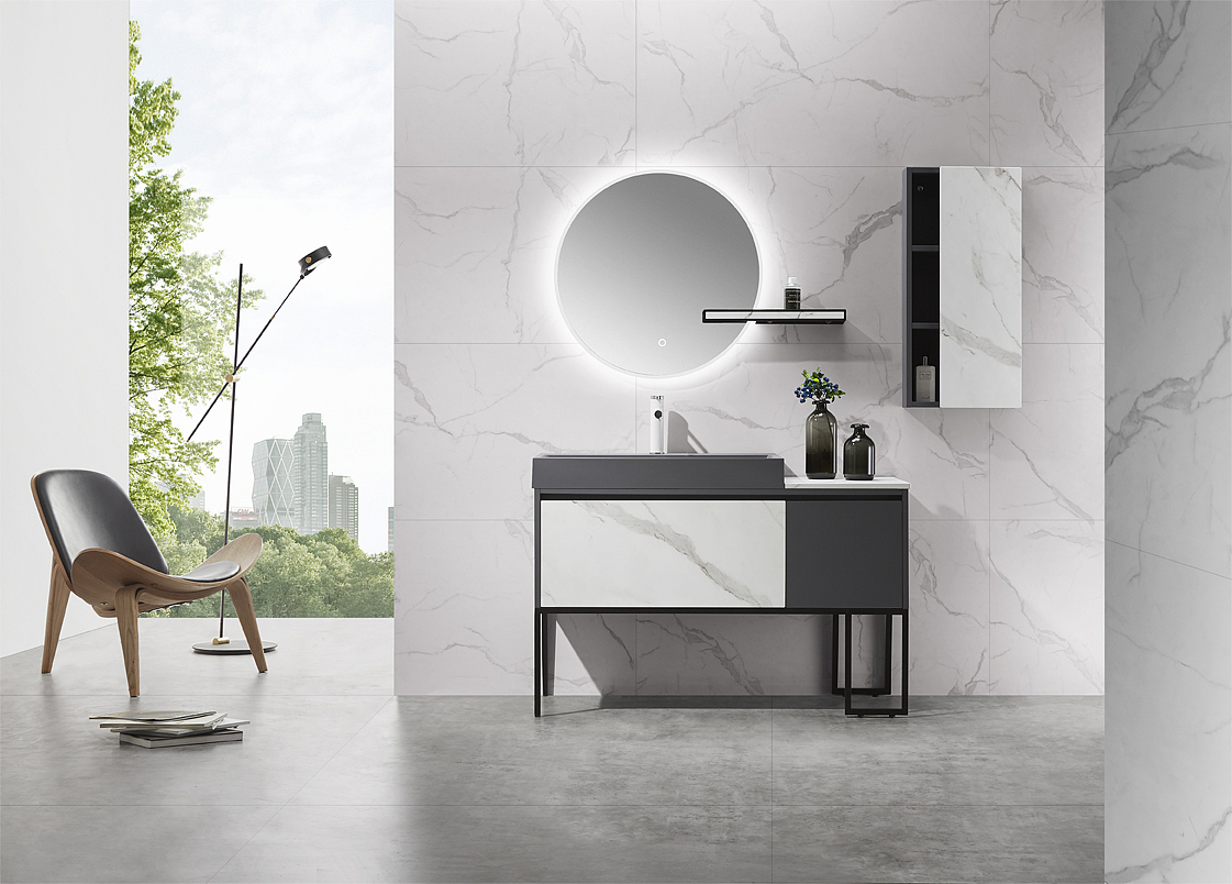 浴室柜简易场景拍摄