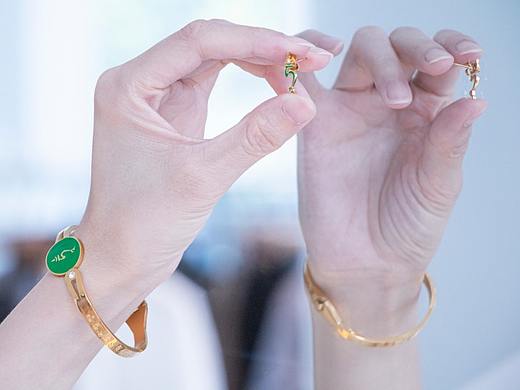 现代饰品主图视频展示合集